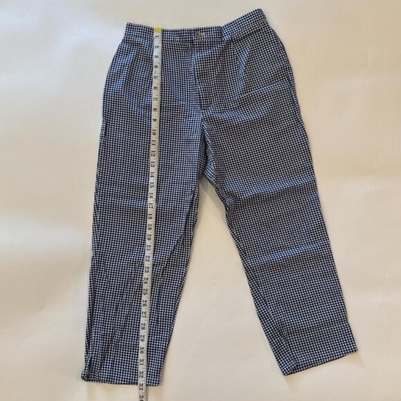 Blue Checkerboard Capris ☆ - Picture 3 of 6